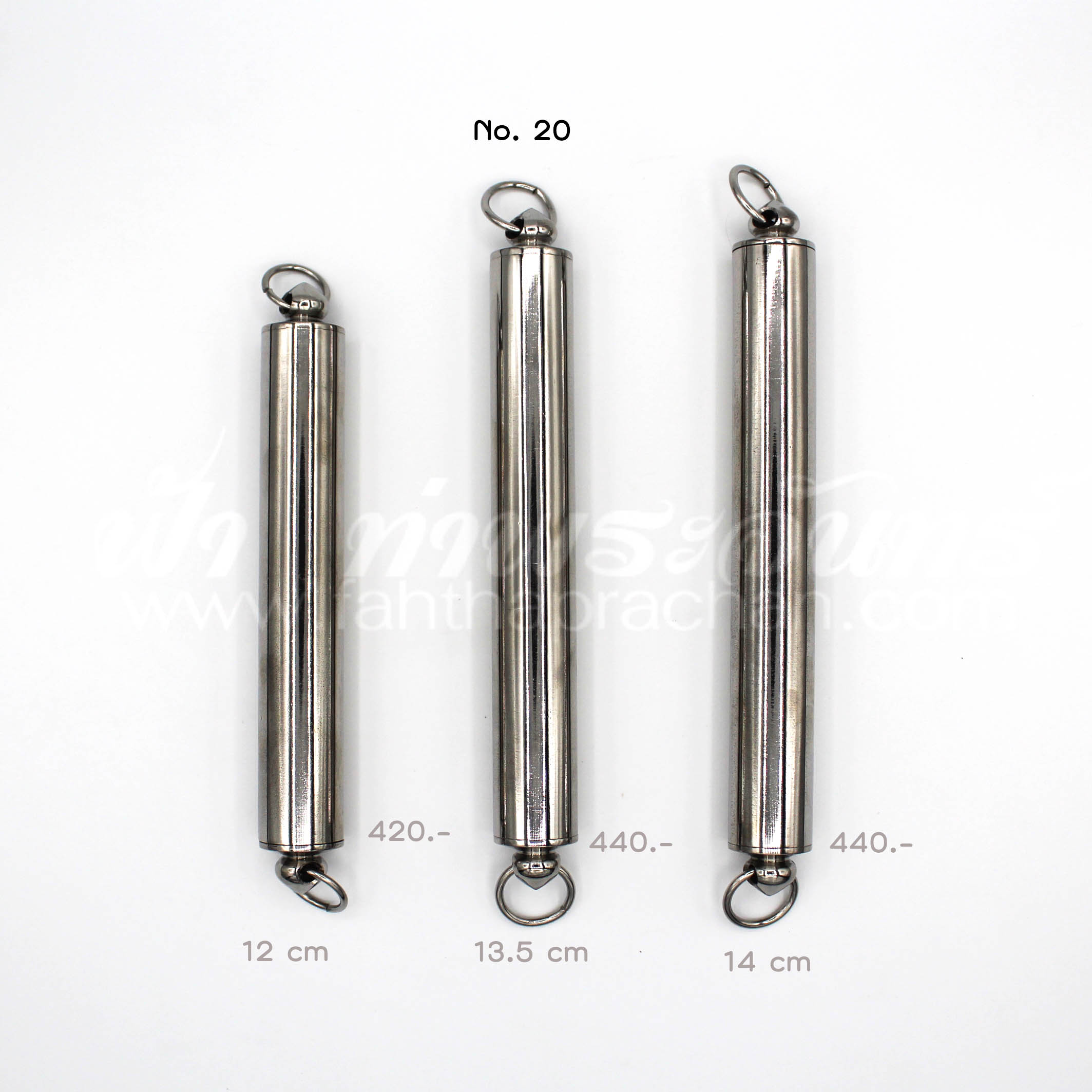 หลอดตะกรุด ทึบ ฝาเกลียวสแตนเลส สองหัว