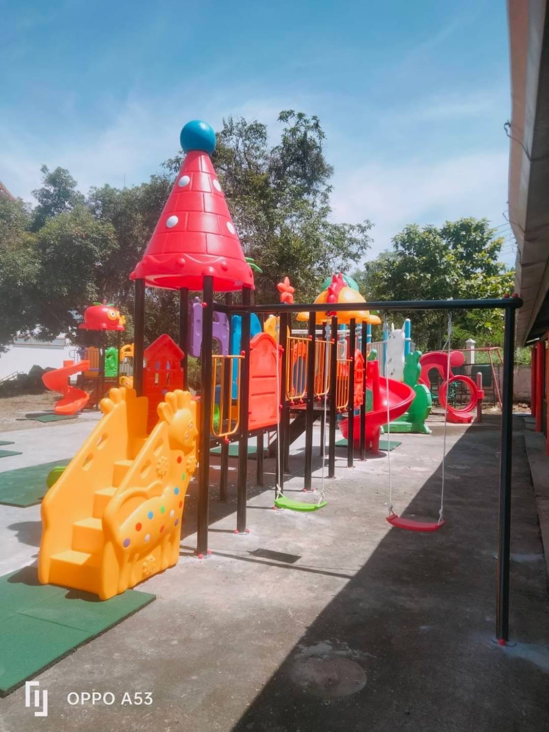 ชุด สวนสนุกสไลเดอร์หรรษา เครื่งเล่นสนามกลางแจ้งและในร่มแสนสนุก