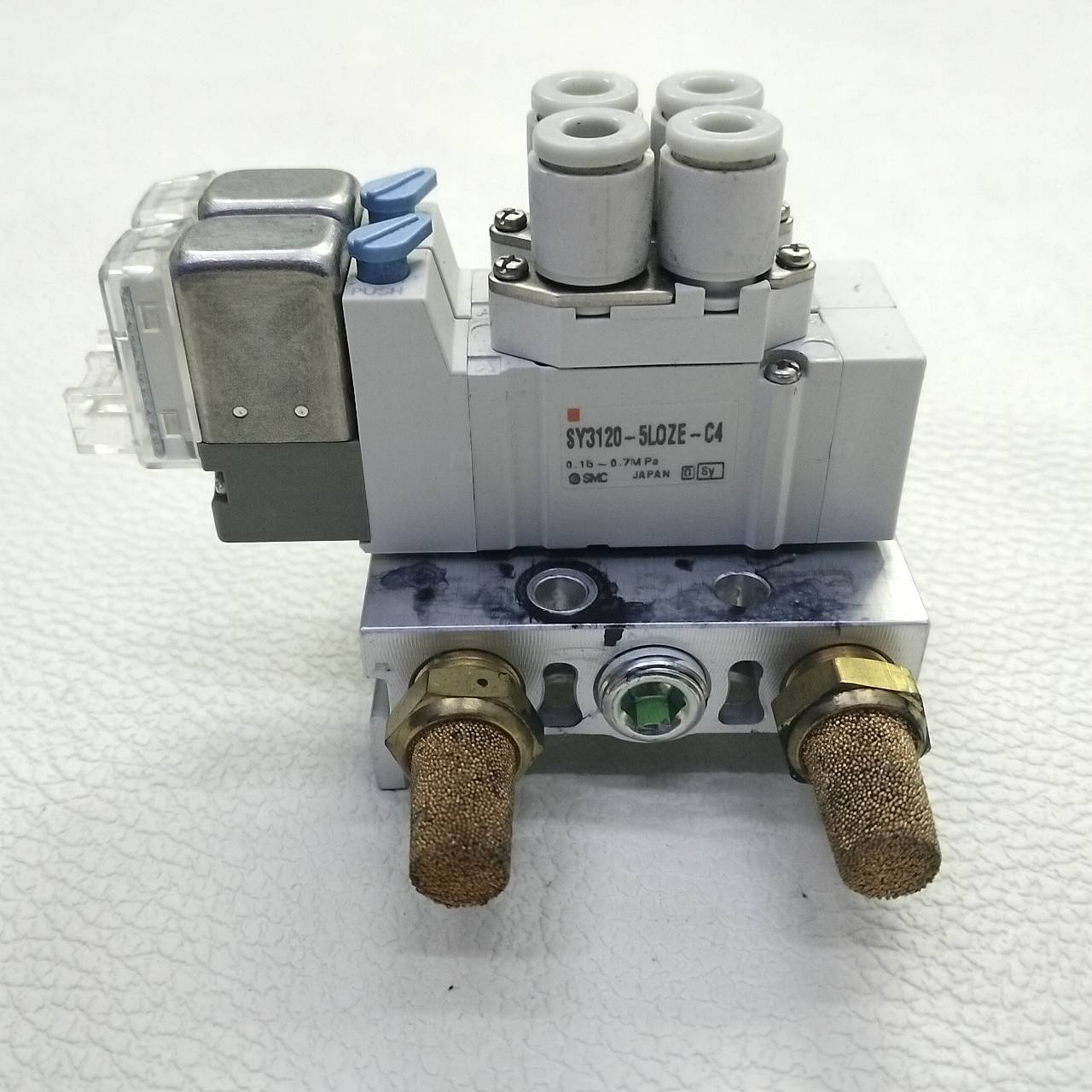 Solenoid Vavle SMC รุ่น SY3120-5LOZE-C4(2), 5/2, 24Vdc