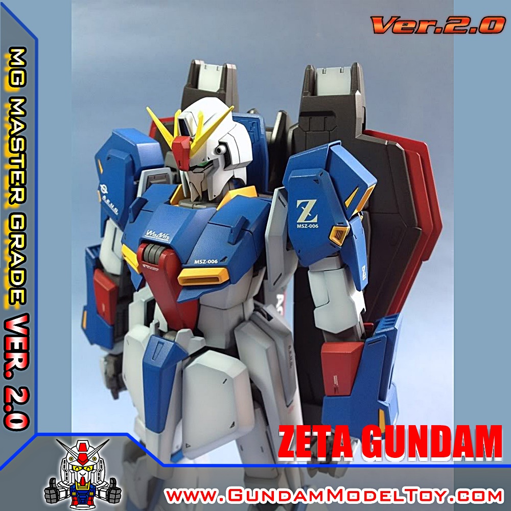 MG 1/100 ZETA GUNDAM VER.2.0 เซต้า กันดั้ม เวอร์ชั่น 2.0