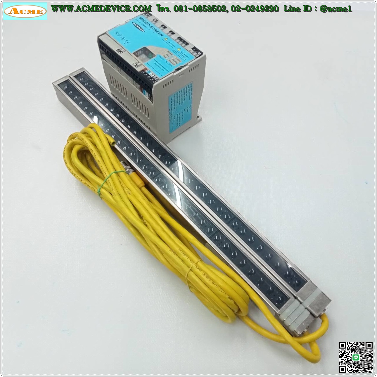 Area Sensor Banner รุ่น USDINT-1T2, USE1612NP2(E) + USR1612NP2(R), ยาว 440 mm