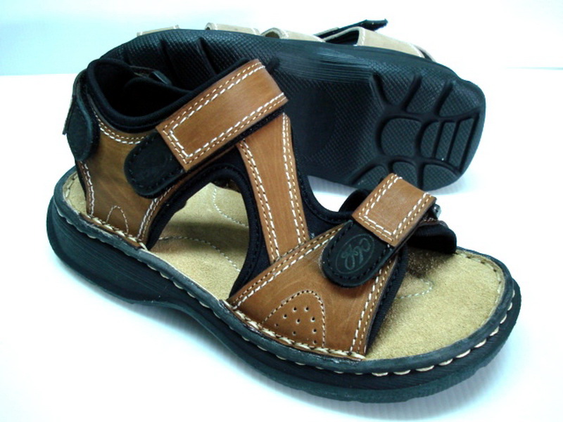 leather sandal with backstrap (kids)