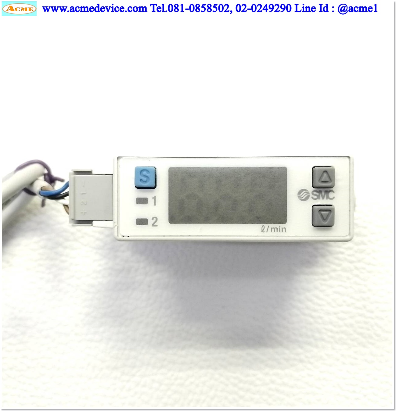 Flow switch SMC รุ่น PFM725-C6-B, 0.3 to 25 L/min, PNP