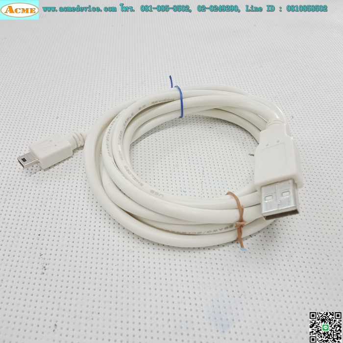 USB รุ่น Mini B Stecker USB A , สายยาว 2M.