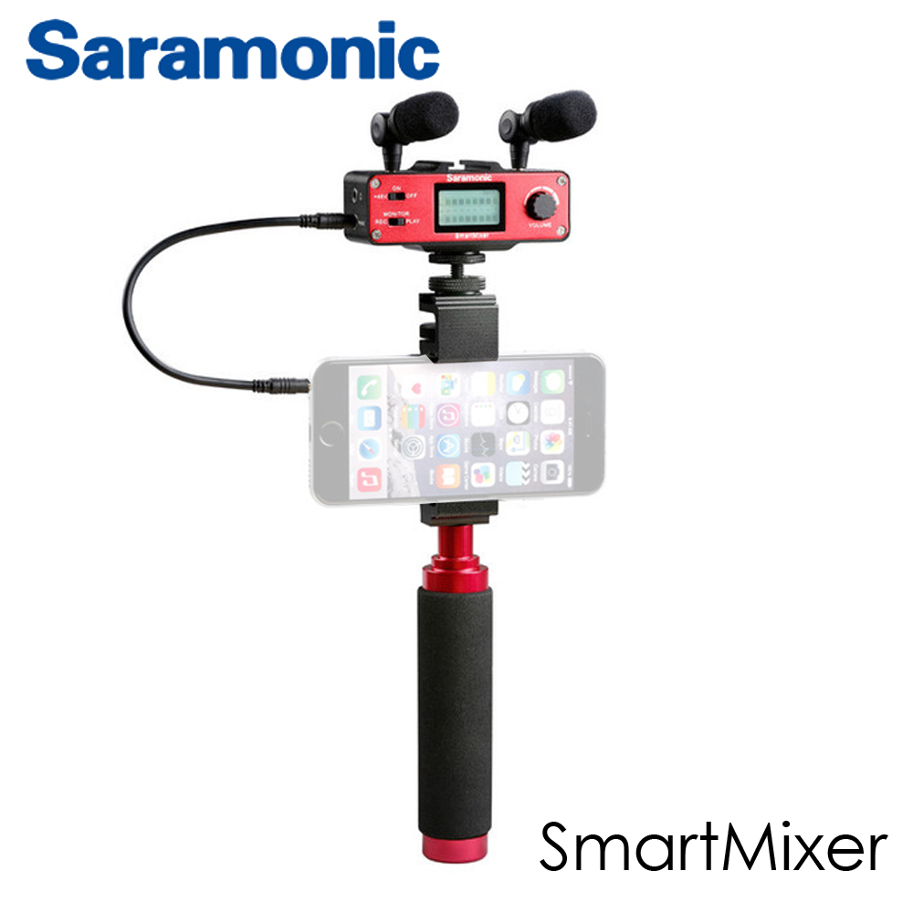 Saramonic SmartMixer Audio Adapter for iPhone, iPad, iPod, Mac, and Android Smartphones รับประกันศูนย์ไทย 1 ปี
