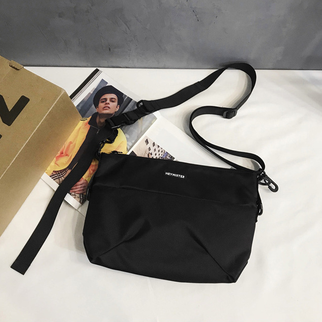กระเป๋าสะพายข้าง แมสเซนเจอร์ popmelo hma | HMA001 black