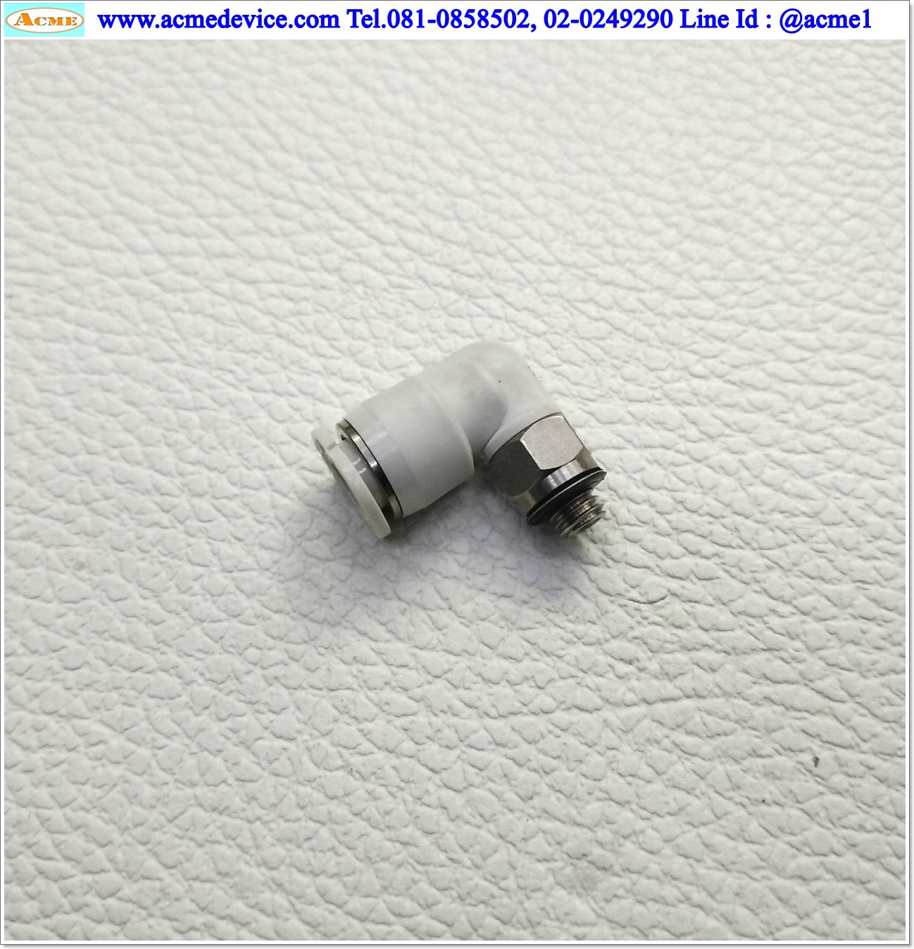 Fitting Pisco รุ่น PL6-M5M, M5, สายลม 6 มม.