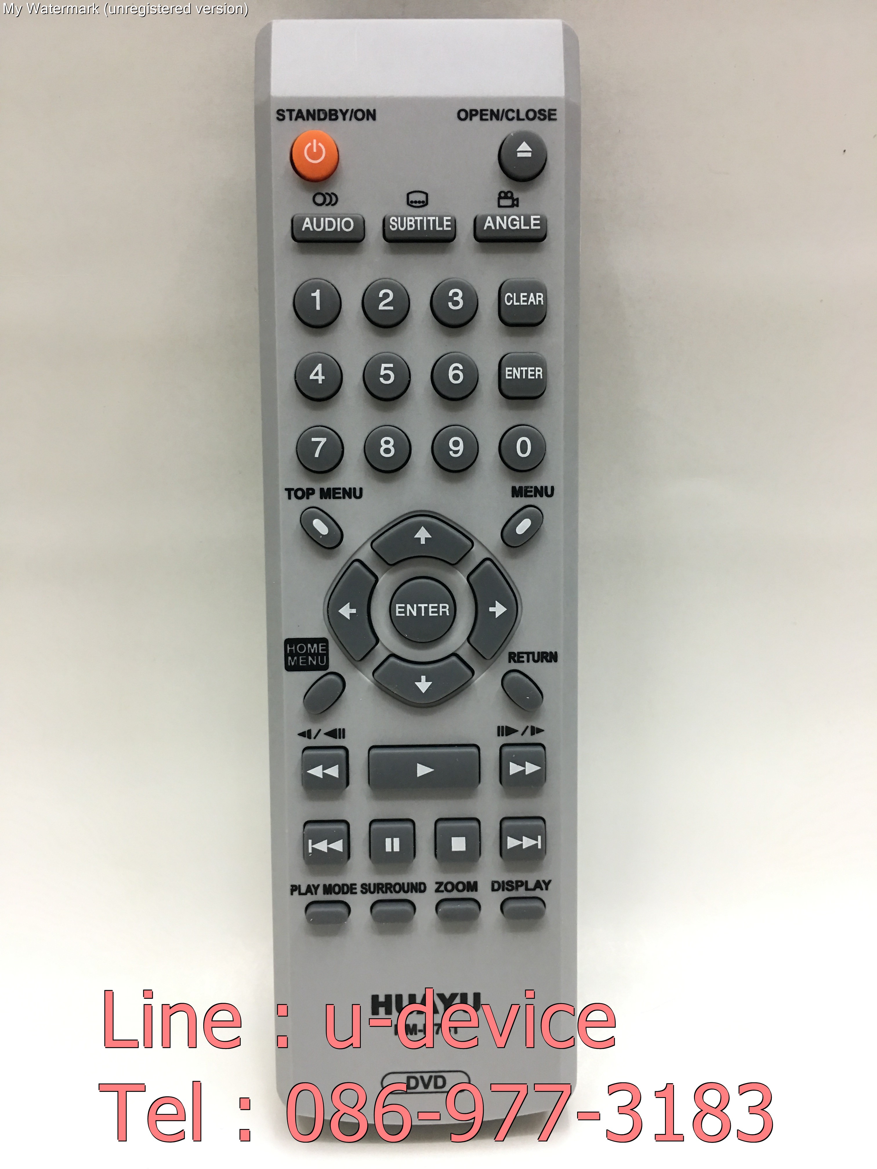 รีโมทดีวีดี Pioneer ใช้ได้ทุกรุ่น รุ่นD761