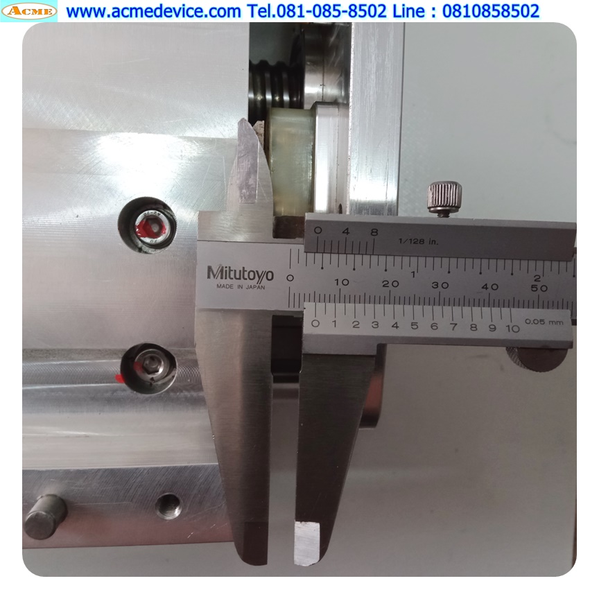 แกนสําเร็จรูป Ball Screw ??? รุ่น ???, ขนาด 205 x 633 mm, Stroke 263 mm, Pit 5 mm, แกนโต 25 mm