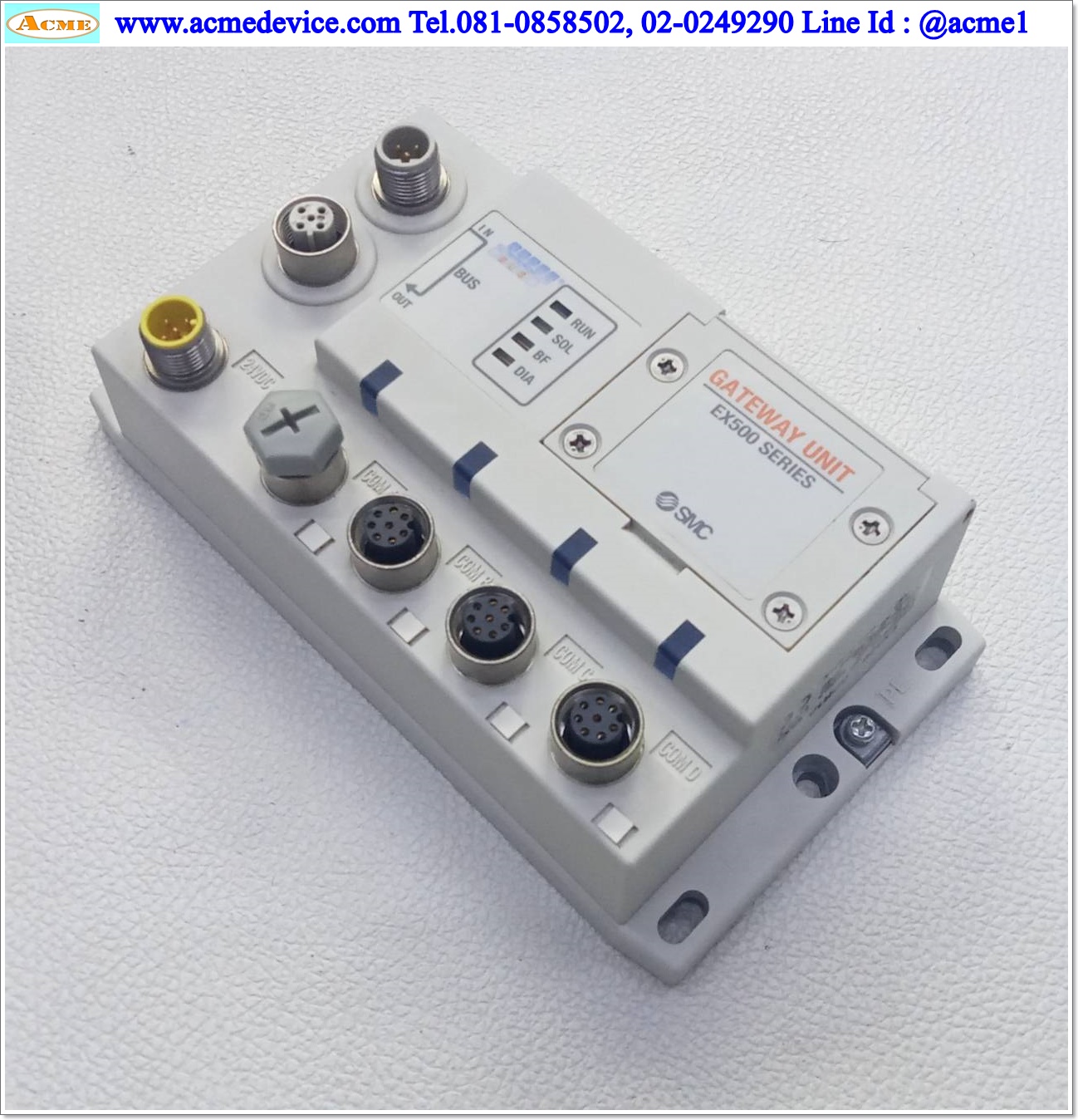 Gateway Unit SMC รุ่น EX500-GPR1A, EX500 Series, Profibus-DP