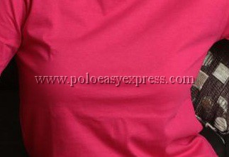 เสื้อยืดเด็ก สีชมพูบานเย็น คอกลม แขนสั้น Size M