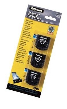 ใบมีด แท่นตัดกระดาษ Fellowes 3 แบบ (แบบตัดปรุ, ตัดหยัก, ตัดพับ)