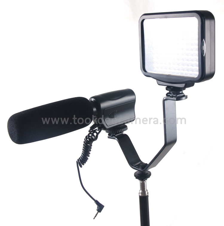 Triple Mount Hot Shoe V Mount Bracket ราคาถูก