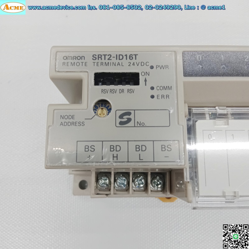 Remote Terminal Omron รุ่น SRT2-ID16T, 24V