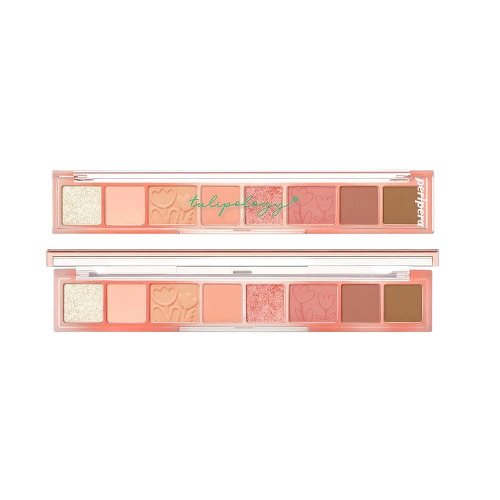 พาเลทอายแชโดว์เพริเพร่า Peripera Eyeshadow All Take Mood Palette 15 Tulipology