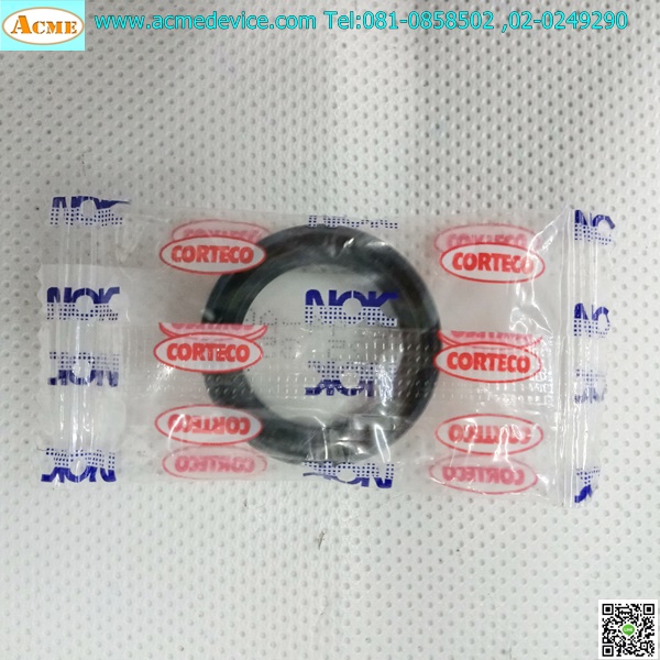 ซีลน้ำมัน Corteco รุ่น TC 25 35 6 (A), ID 25, OD 35, หนา 6 mm.