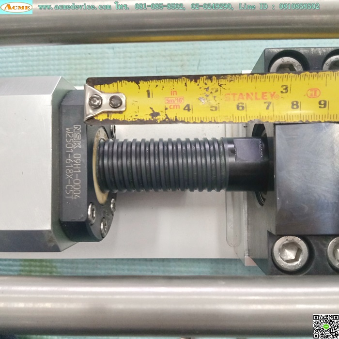 Pump Stroke บรรจุของเหลว + Ball Screw NSK 09H1-0004W2501-618X-C5T