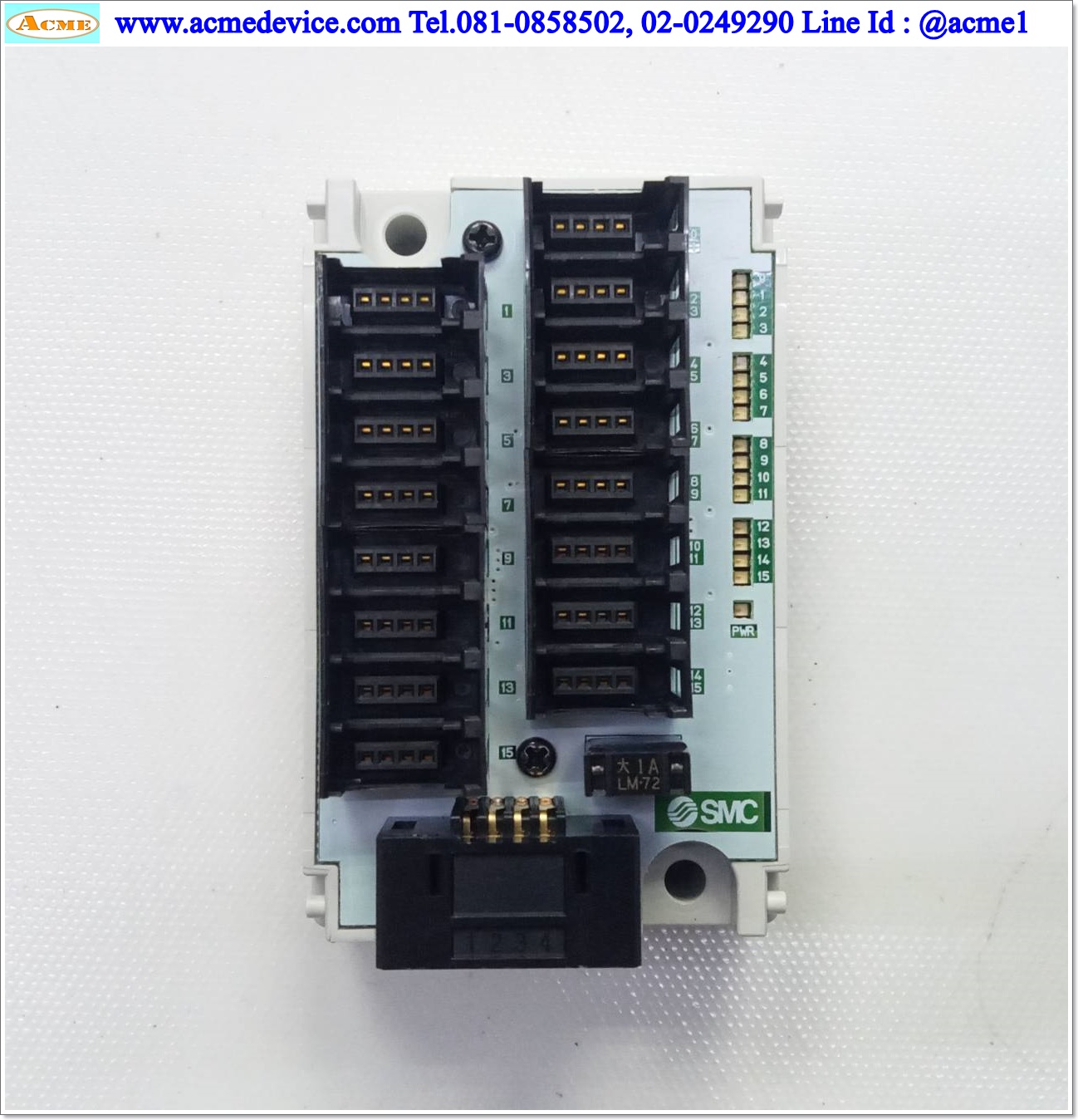 INTERFACE UNIT SMC รุ่น EX510-DXN2, NPN, 24Vdc