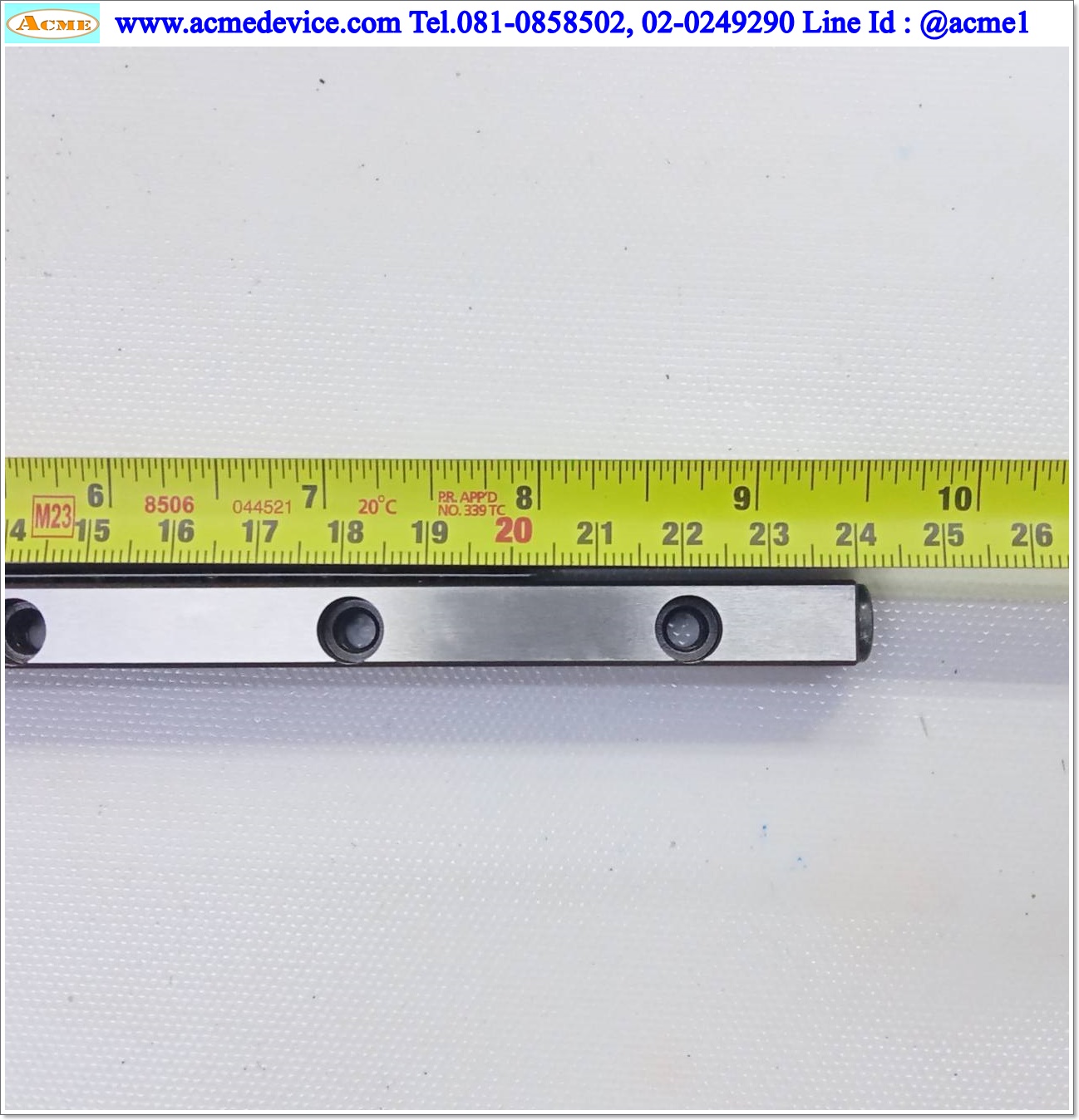 Cross-Roller Guide THK รุ่น VR4-240HX23Z, 4240T, ขนาด 22 x 240 mm. Stroke 154 mm.