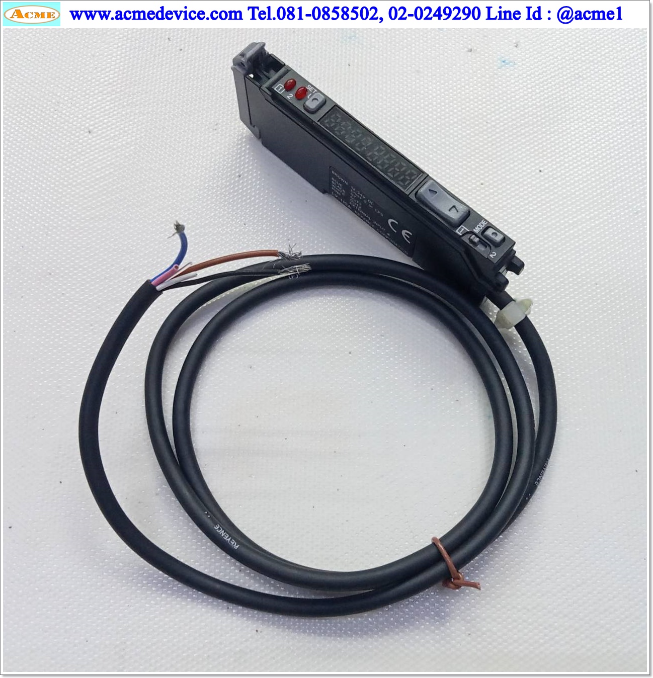 Laser Amp Keyence รุ่น LV-11SA (ไม่มีฝา), NPN