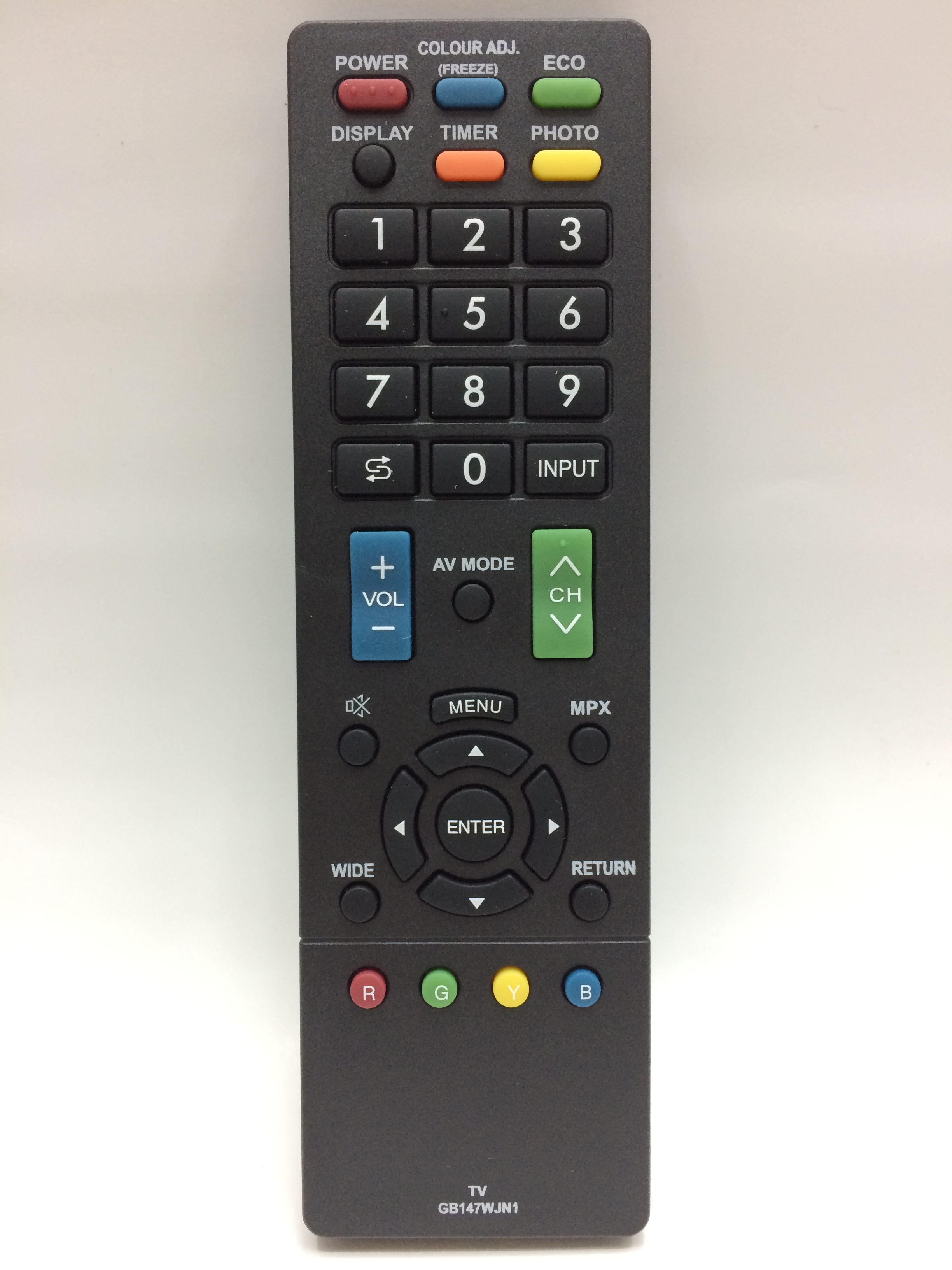รีโมททีวี ชาร์ป Sharp รุ่น GB147WJN1