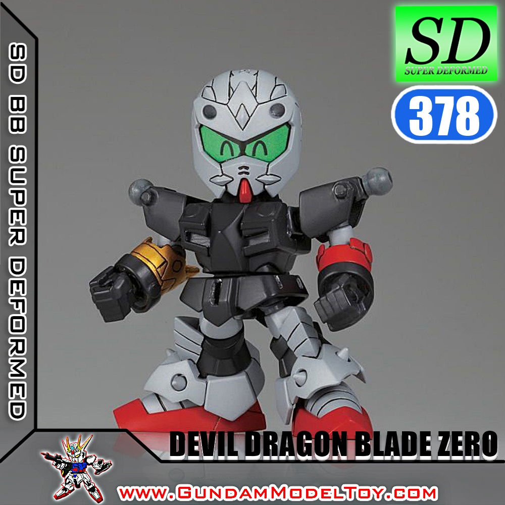 SD BB378 LEGEND DEVIL DRAGON BLADE ZERO GUNDAM เดวิล ดราก้อน เบลด ซีโร่ กันดั้ม
