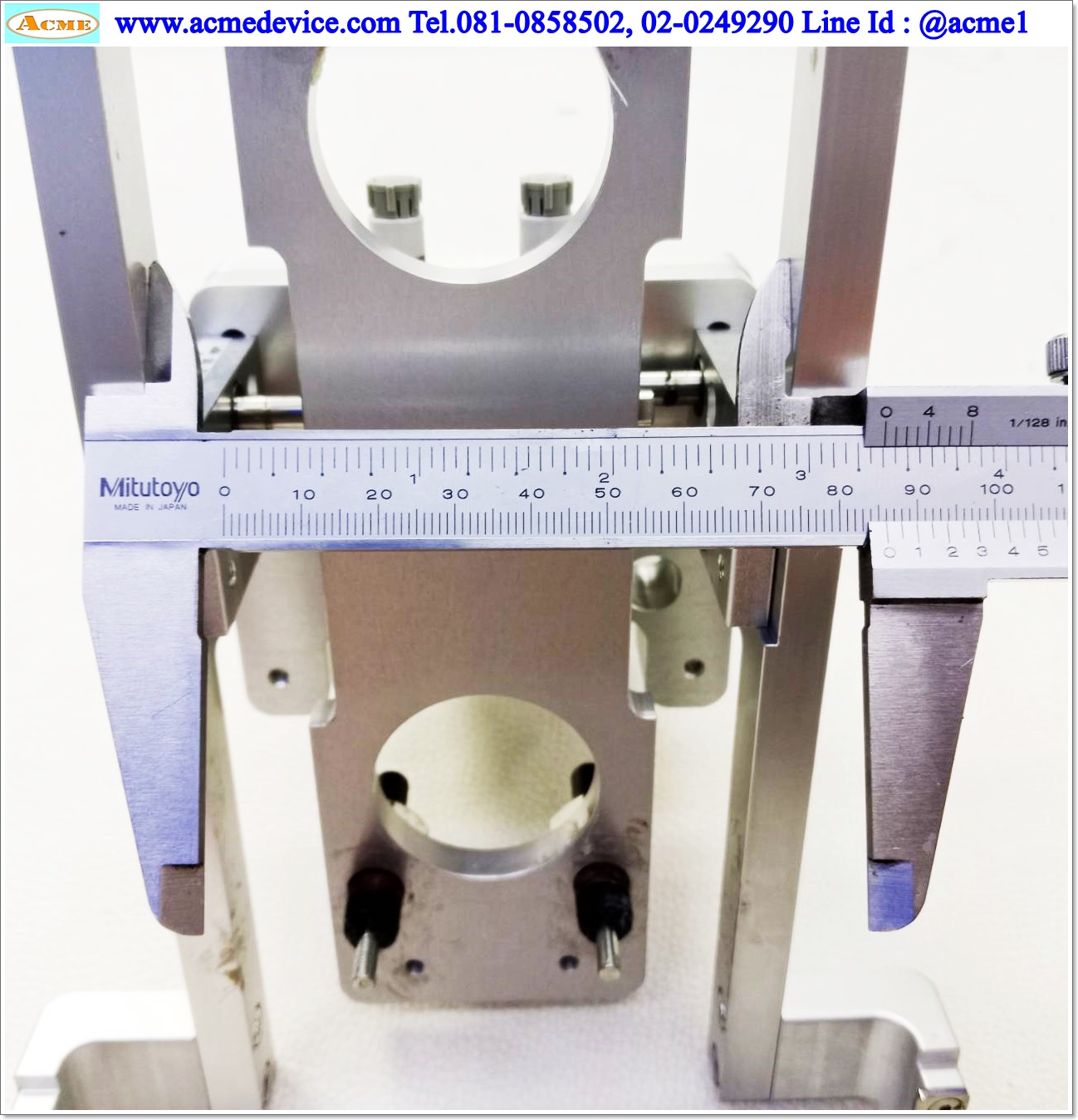 Gripper SMC รุ่น MHL2-10D, Bore 10 mm., Stroke 20 mm. & Air Cylinder MXS12-30B, Bore 12 mm., Stroke 30 mm.