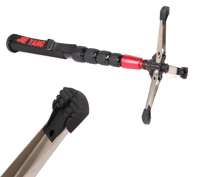 ขาตั้งโมโนพอด(ขาเดียว) JIEYANG JY0506 Monopod พร้อมหัวแพนวิดีโอ ความสูง 1.6 เมตร