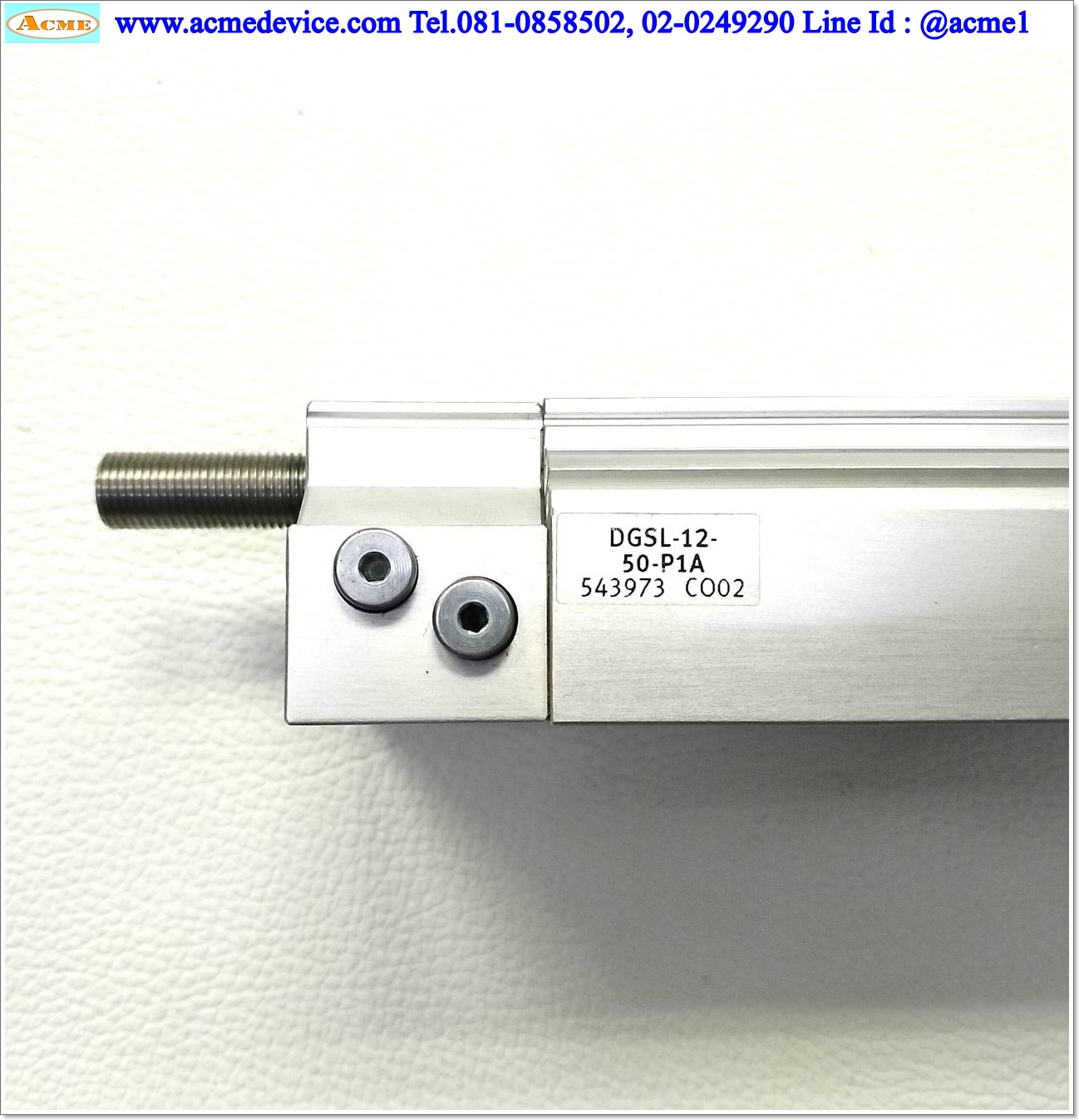 Air Cylinder Festo รุ่น DGSL-12-50-P1A, Bore 12 mm, stroke 50 mm