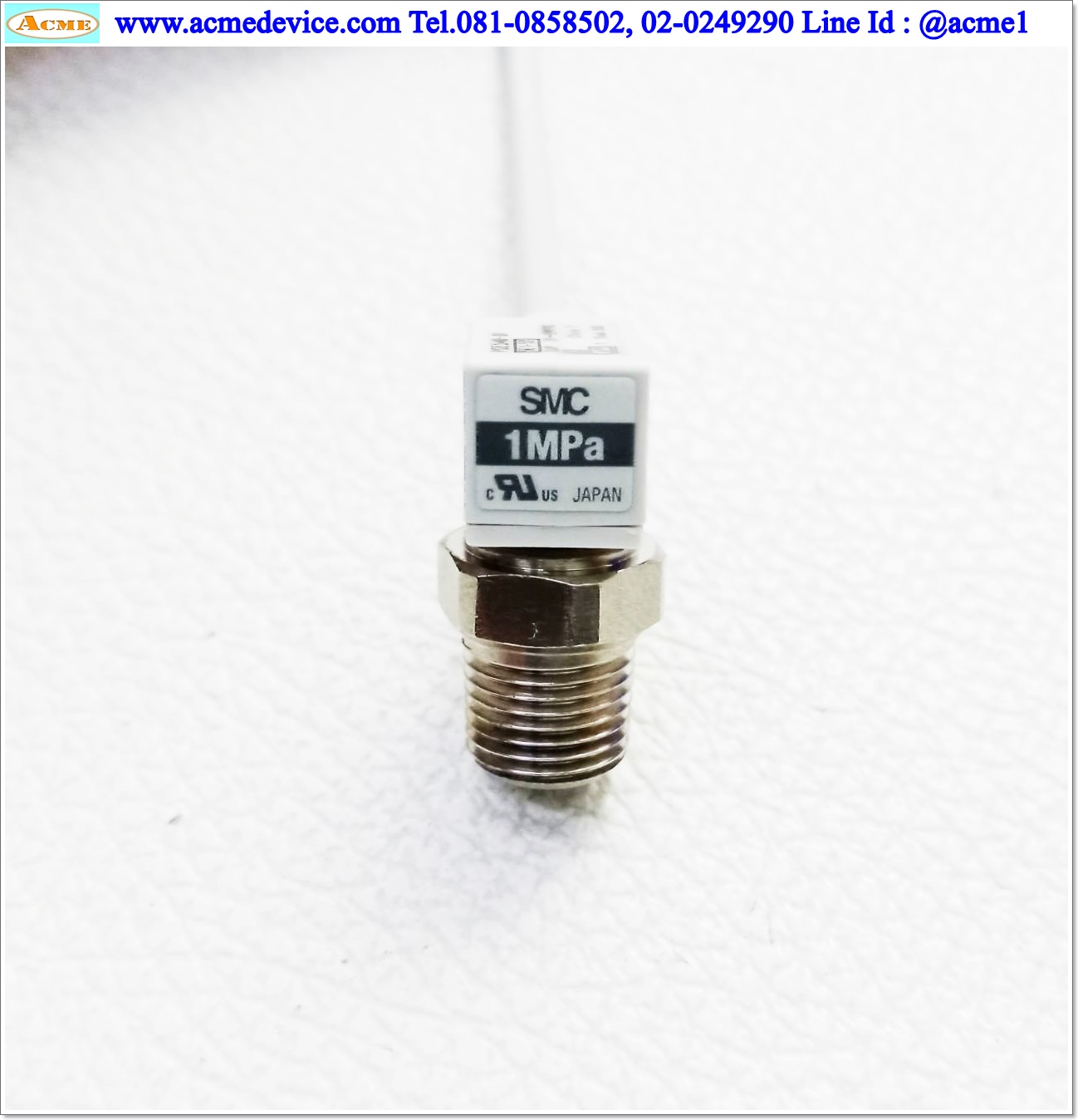 Pressure SMC รุ่น PSE540-01, 0 to 1MPa, 1/8, Analog out 1-5V