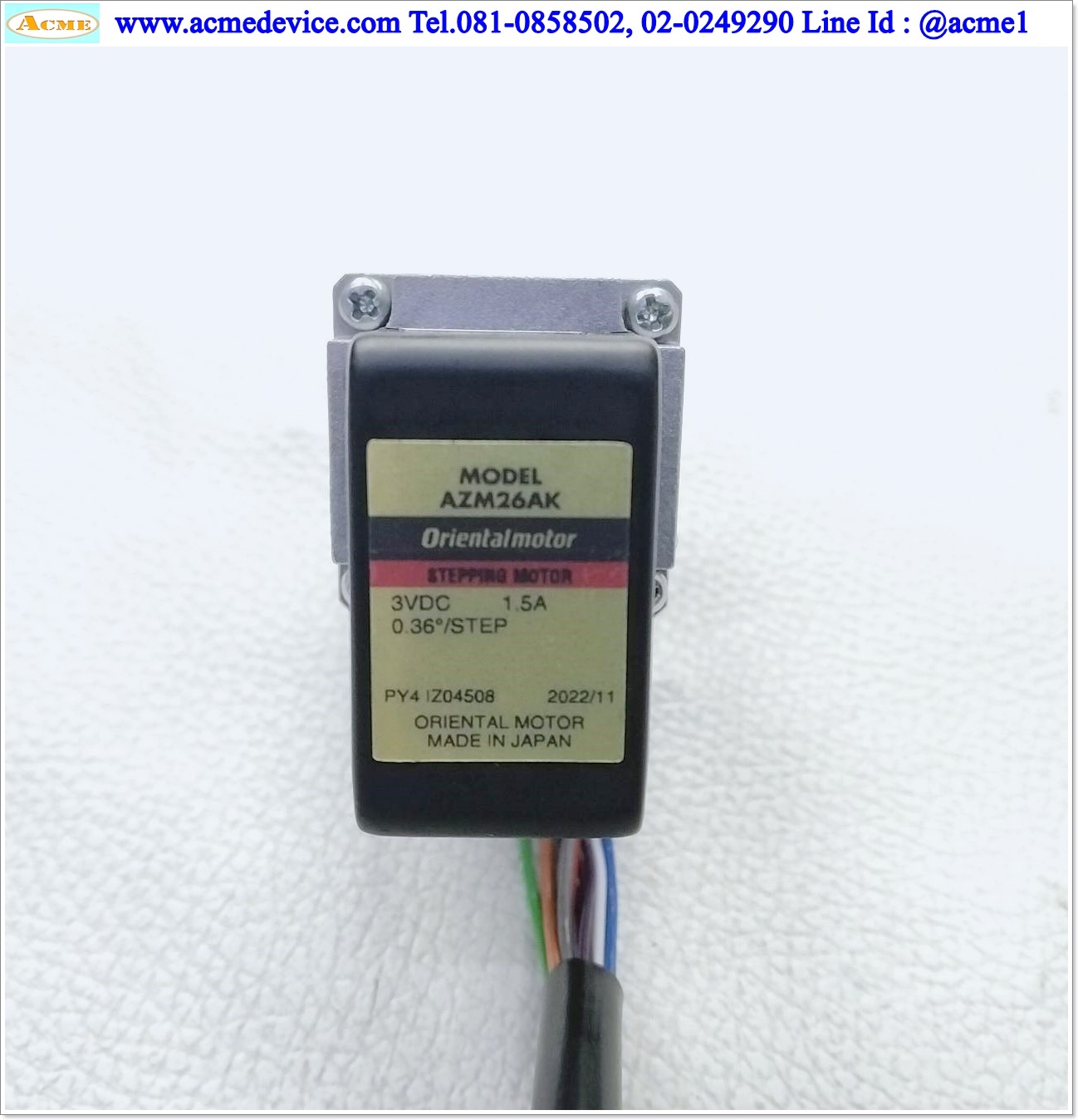 Closed Loop Stepper Oriental รุ่น AZM26AK, 3Vdc, 1.5A