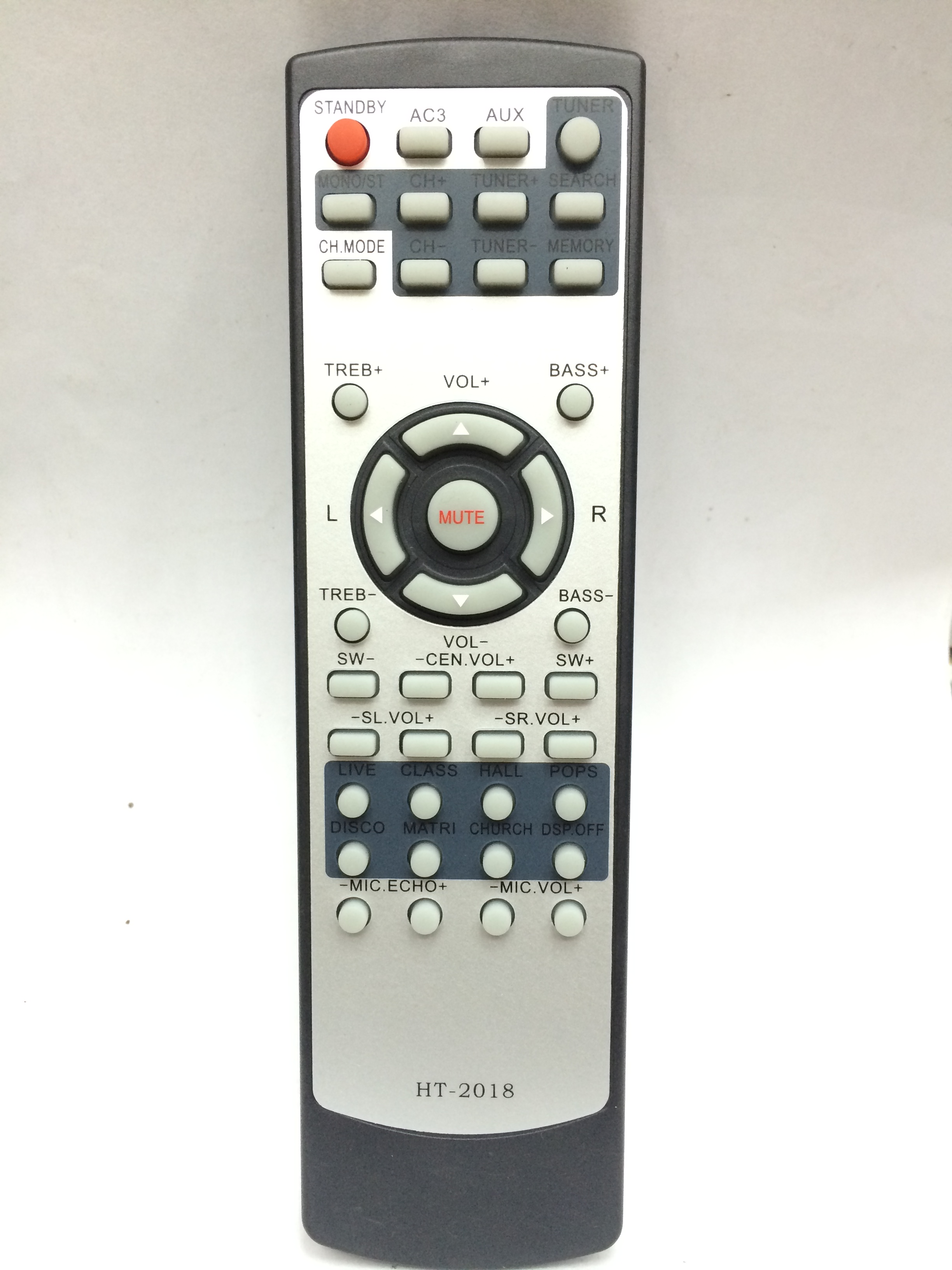 รีโมทเครื่องเสียง AJ รุ่น HT-2018