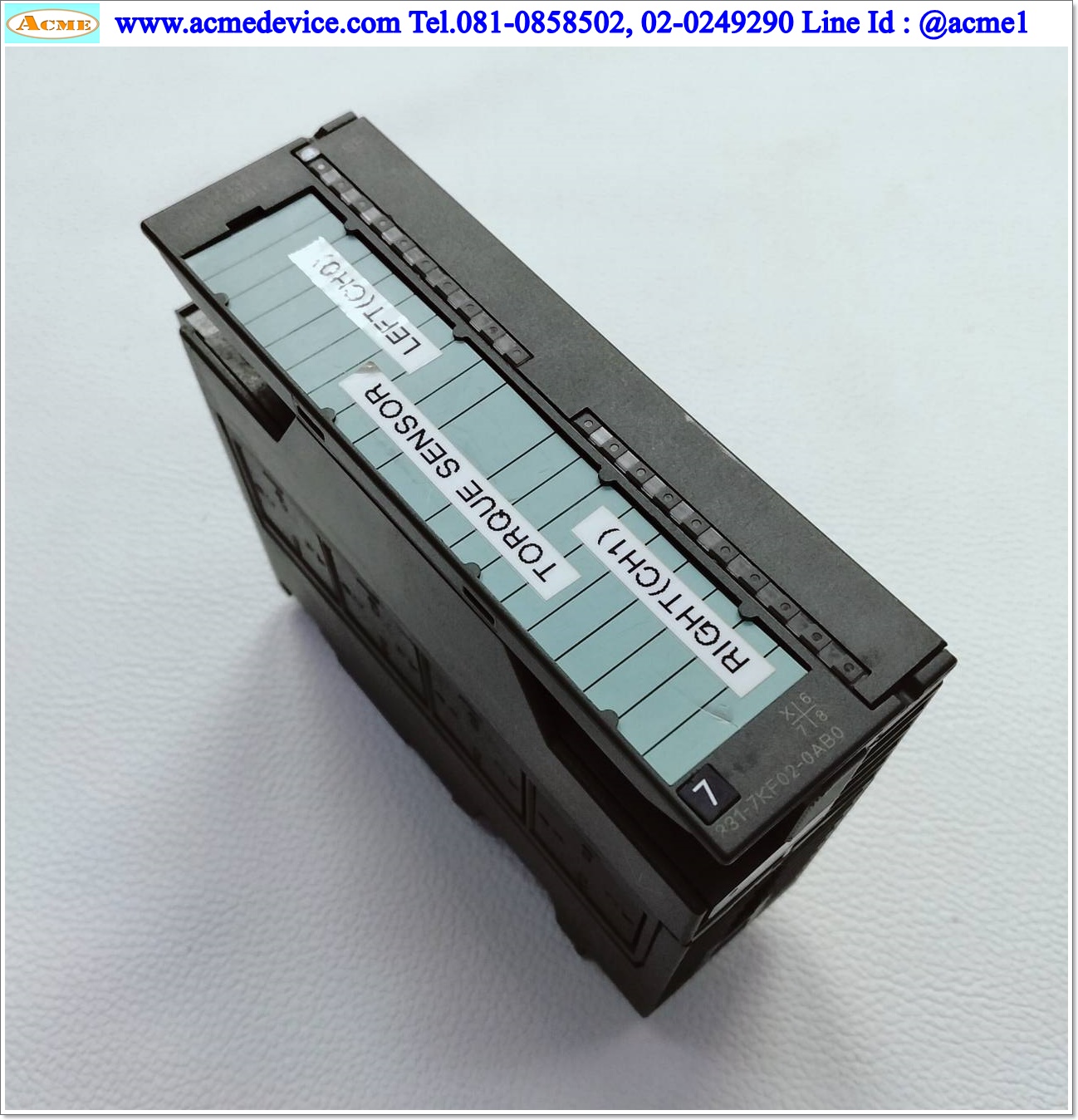 PLC Siemens Simatic รุ่น 6ES7331-7KF02-0AB0, SM 331, Analog Input