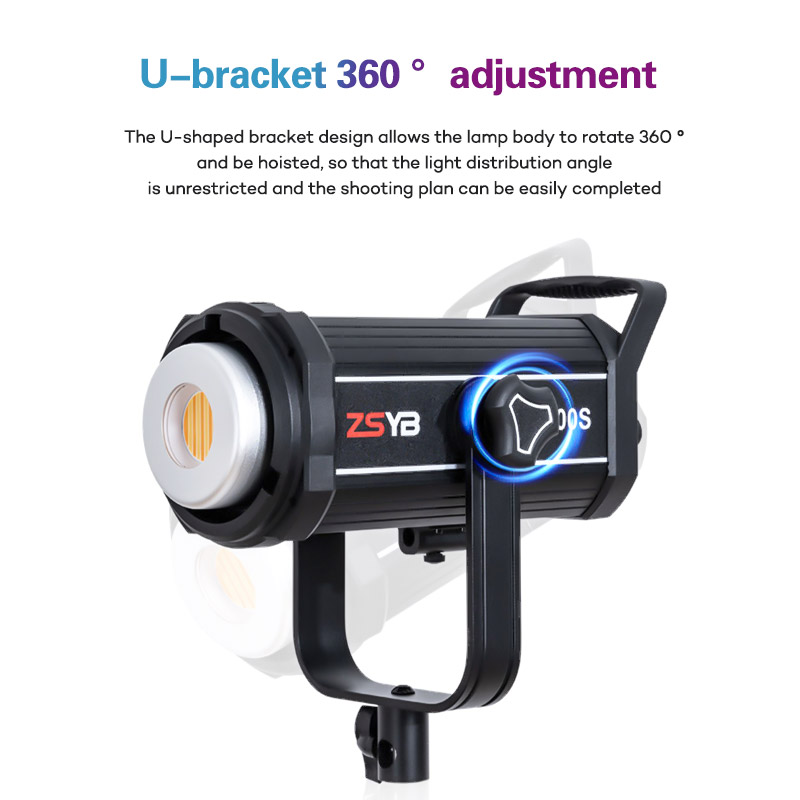 [พรีออเดอร์] ไฟสตูดิโอสำหรับถ่ายภาพและวีดีโอ ZSYB Y200D/Y200S Video Light COB Light Bi-color