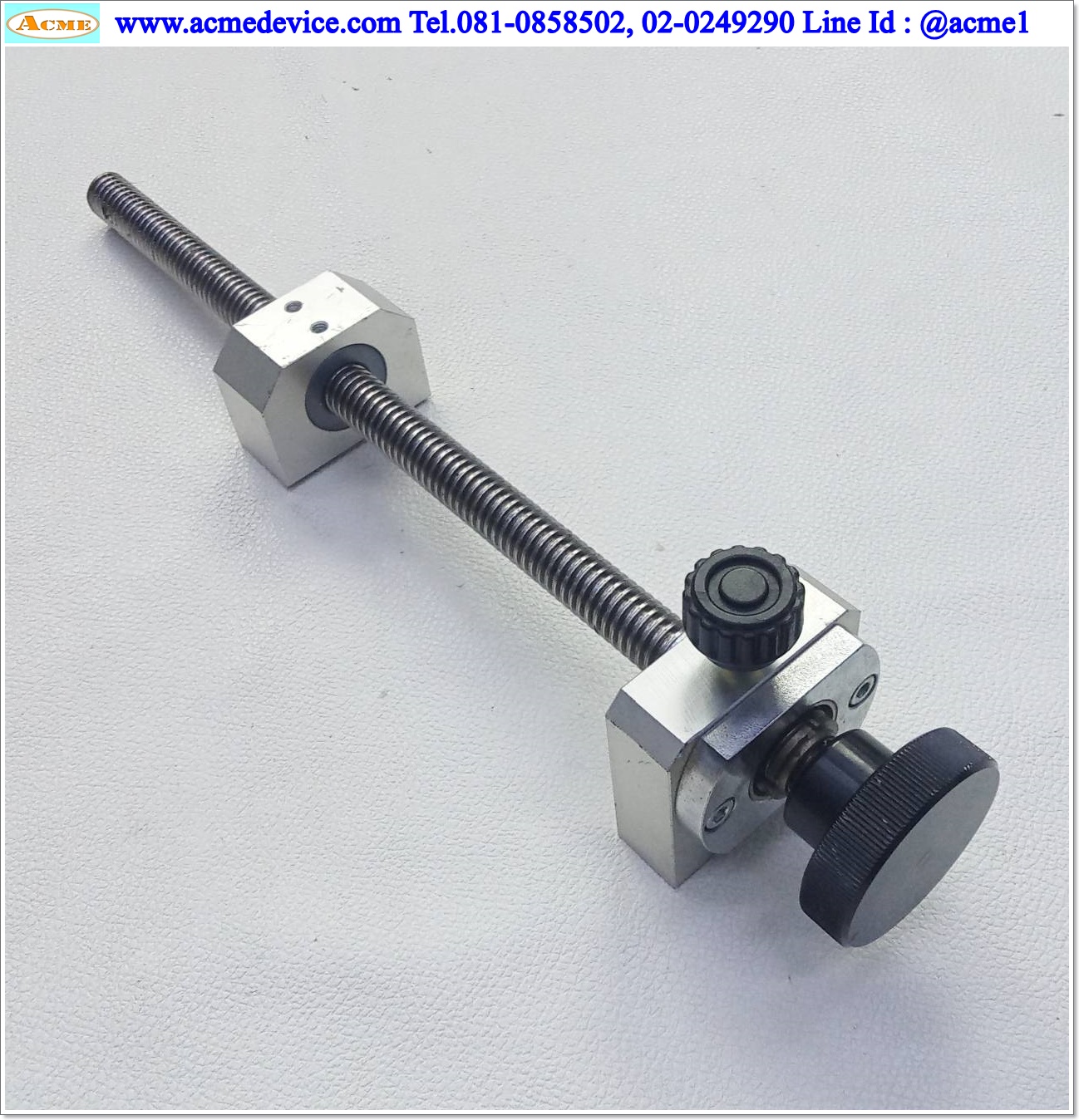 Ball Screw แกนโต 16 mm. x 350 mm., Stroke 260 mm., Pit 5