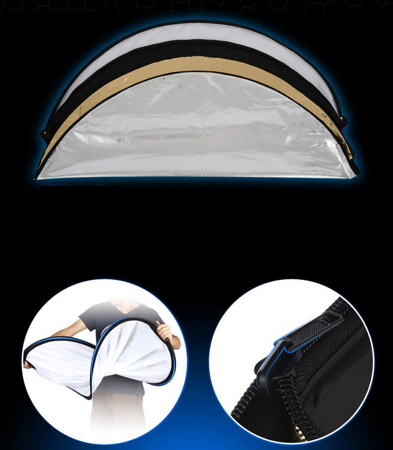 [ของแท้] Selens Reflector 5in1 ขนาดใหญ่ แบบมีด้ามจับ (1ชุดมี 5สี) **รับประกันคุณภาพ**