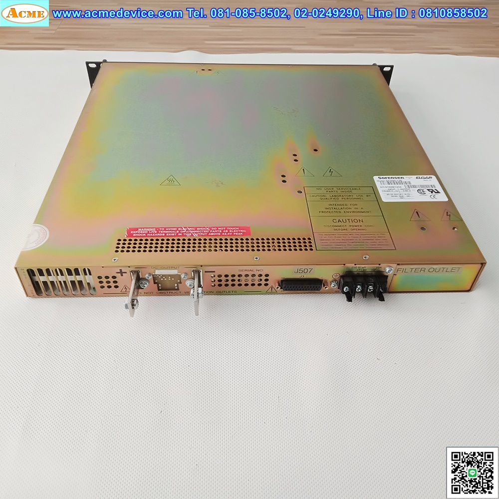 DC Power Supply Sorensen รุ่น DCS80-13E, 0-80V, 0-13A