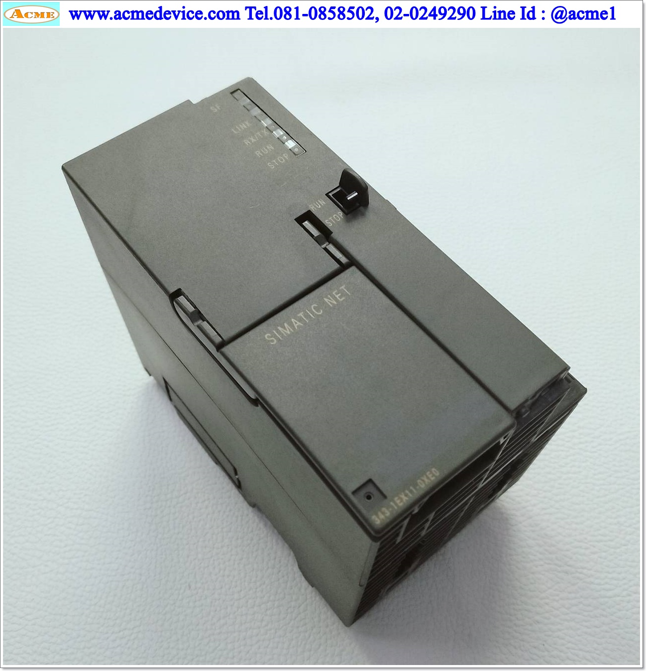 PLC Siemens Simatic รุ่น 6GK7343-1EX11-0XE0, NET CP Industrial Ethernet