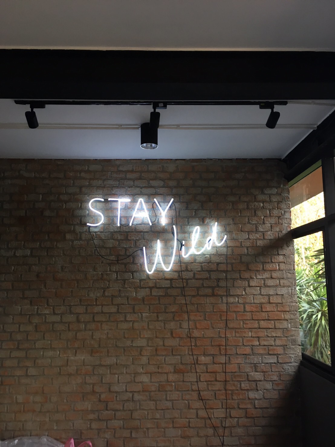 ป้ายไฟนีออนดัด STAY Will ติดตั้งโครงการmonlada khaoyai #ป้ายเขาใหญ่ สำเนา