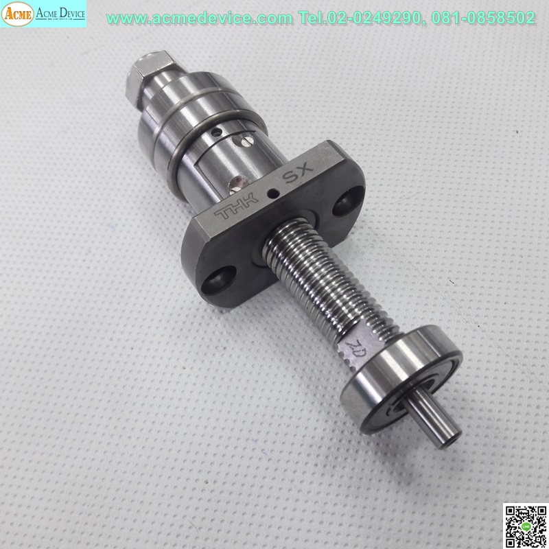 Ball Screw THK รุ่น SX ZR-340, ยาว 129 mm, แกนโต 14 mm, Stroke 39 mm, Pit 2 mm