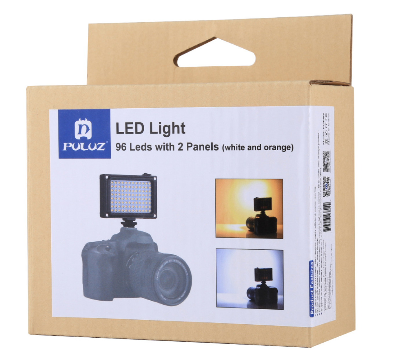 ไฟLED ยี่ห้อ Puluz รุ่น PU4096 ขนาดเล็ก น้ำหนักเบา พกพาง่าย