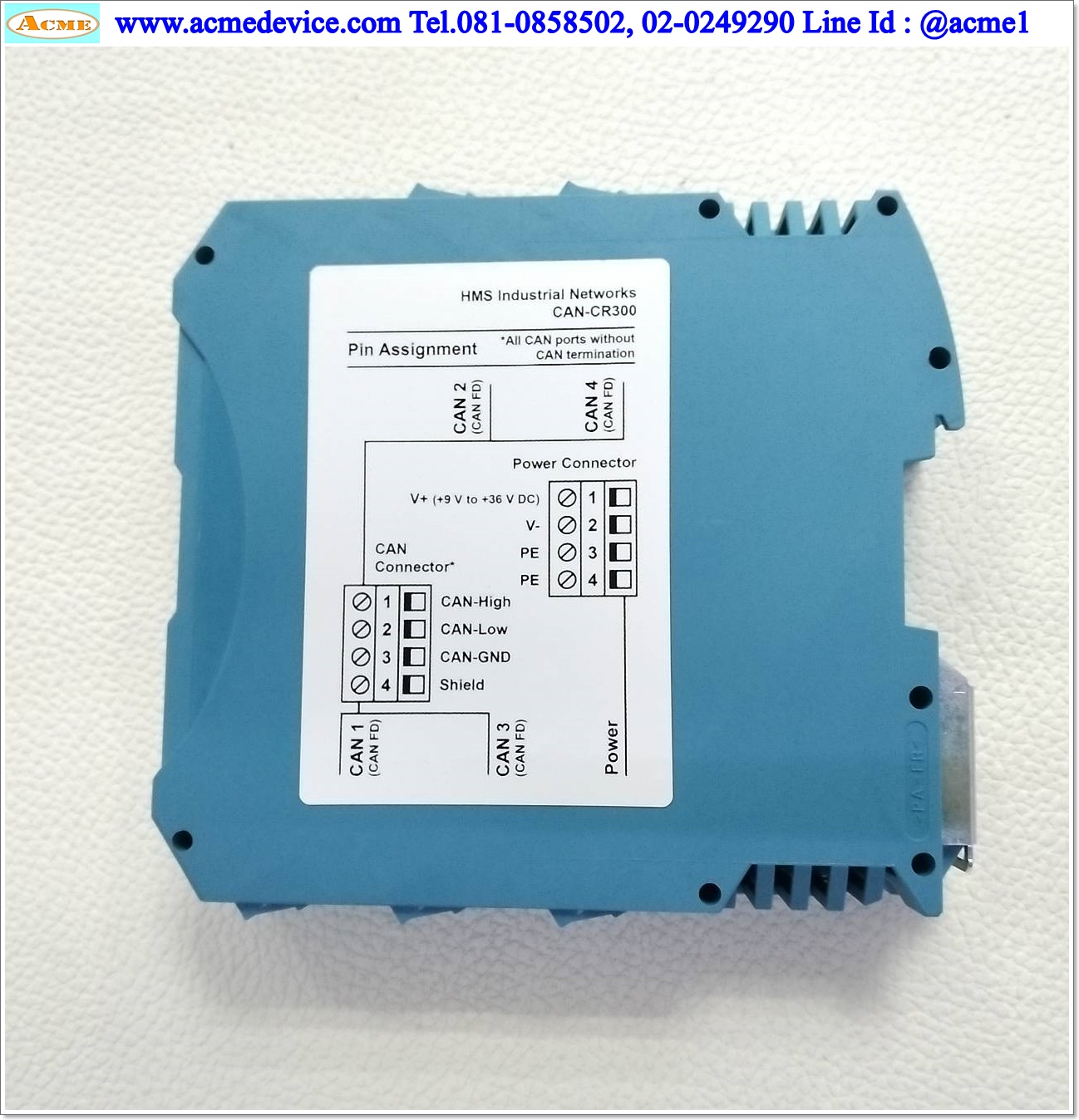 CAN Repeater Ixxat รุ่น CAN-CR300, 4-Channel