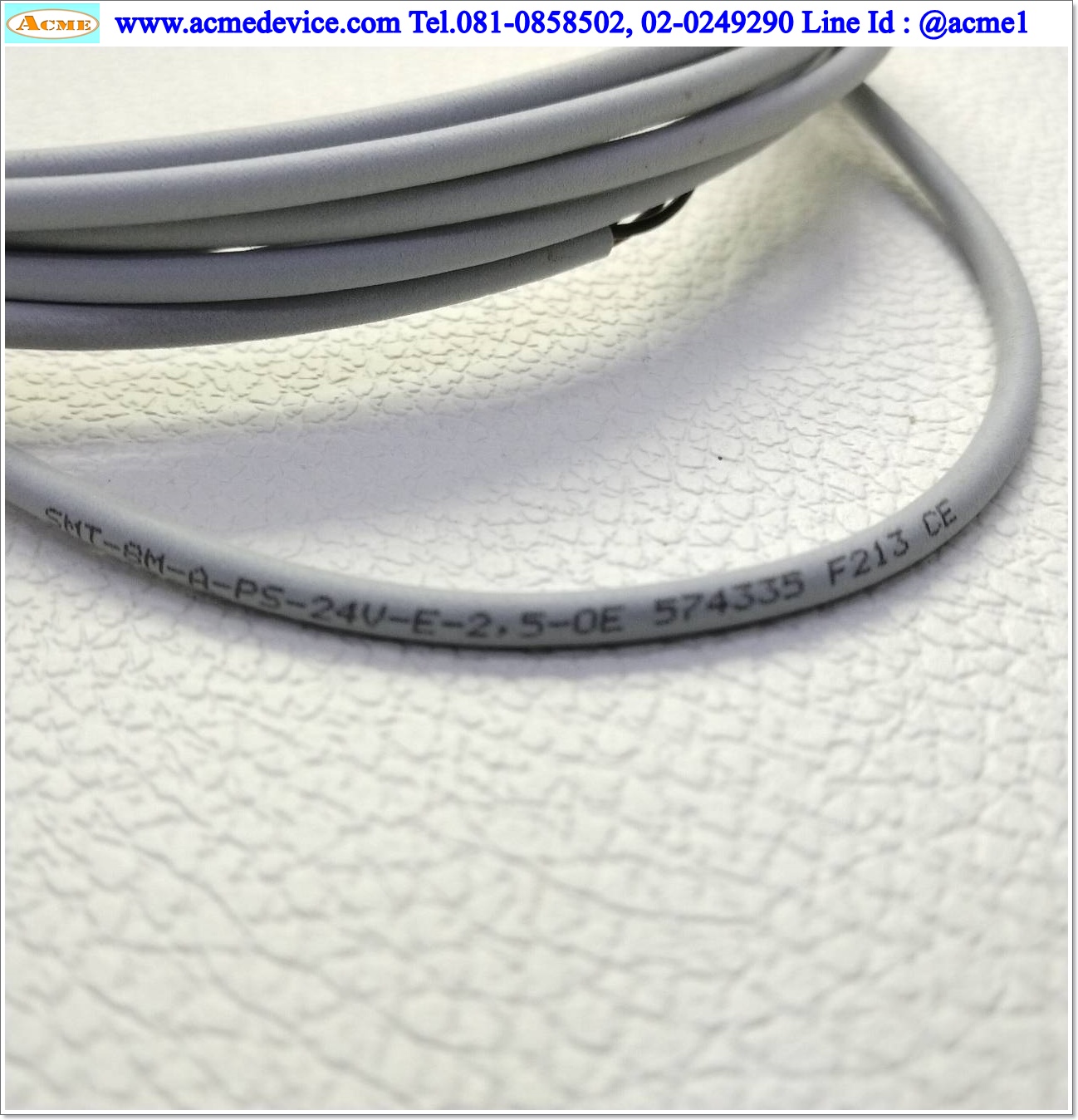 Reed Switch Festo รุ่น SMT-8M-A-PS-24V-E-2.5-OE, 3 สาย, PNP