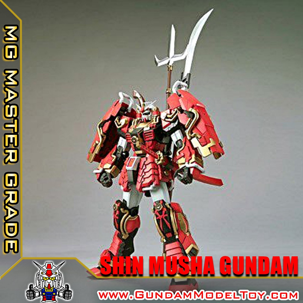 BANDAI MG SHIN MUSHA GUNDAM ชิน มูชา กันดั้ม โมเดล กันดั้ม กันพลา PS TOYLAND