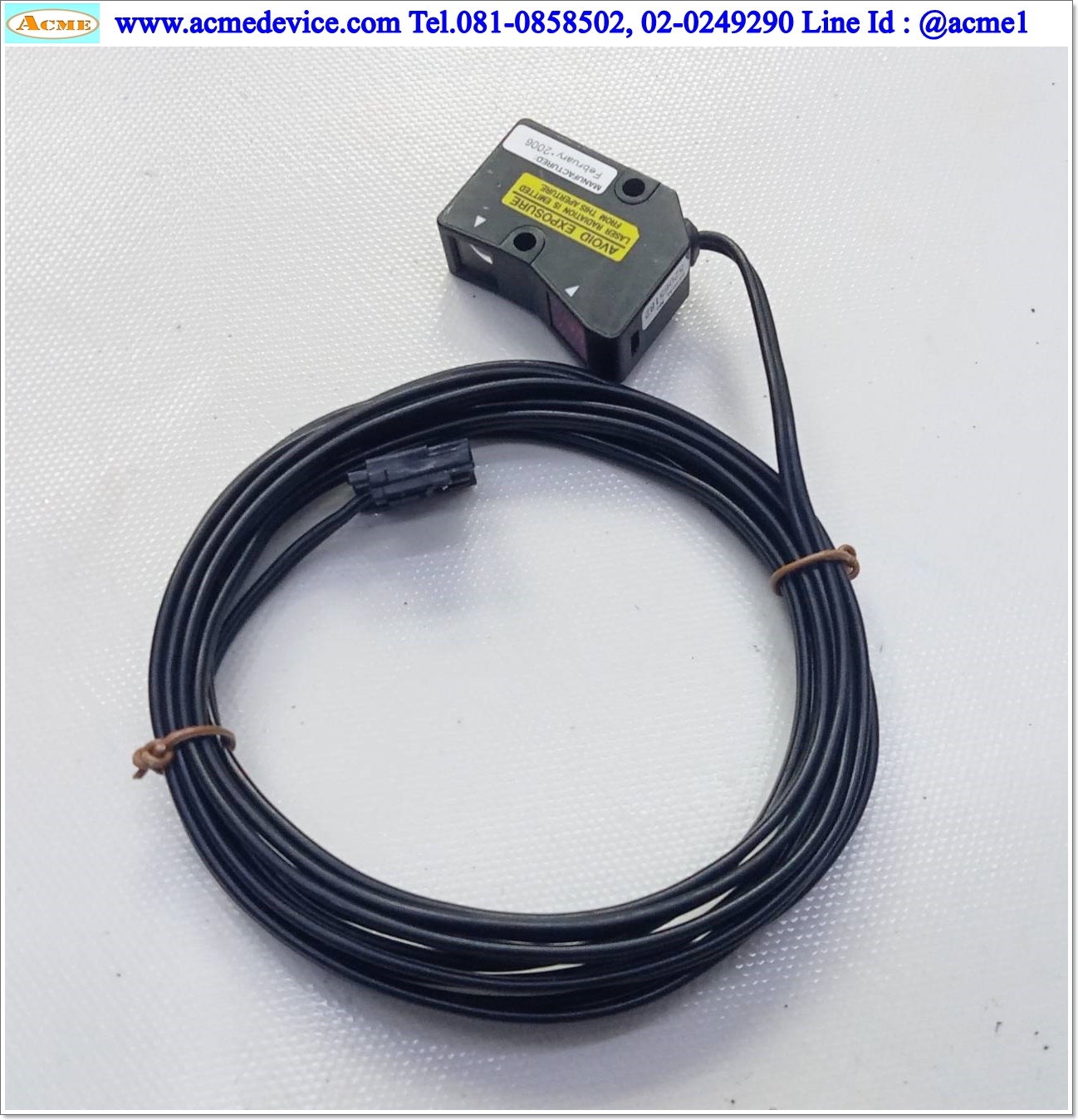 Laser Head Keyence รุ่น LV-H37, ระยะ 70 mm.