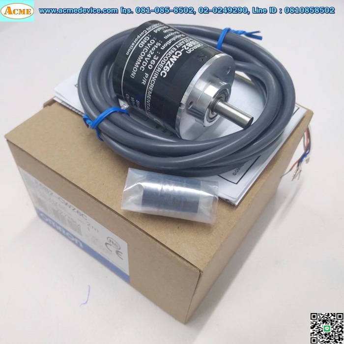 Incremental Rotary Encoder Omron รุ่น E6B2-CWZ6C, 5-24V, 360P/R (NPN)