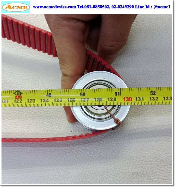 ชุด Timing Belt & Pully, ขนาดหน้ากว้างไทม์มิ่ง 26 mm., Stroke 130 mm., สูง 270 mm