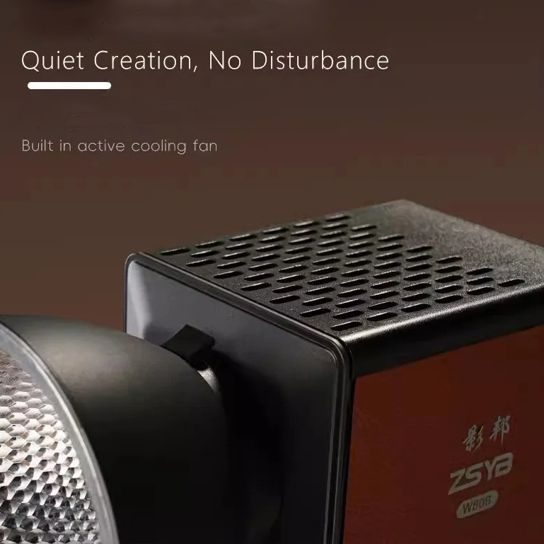 [พร้อมส่ง] ไฟสตูดิโอสำหรับถ่ายภาพและวีดีโอ ZSYB W80B Bi-Color LED Light 2700-5600K มีแบตในตัวพกพาได้