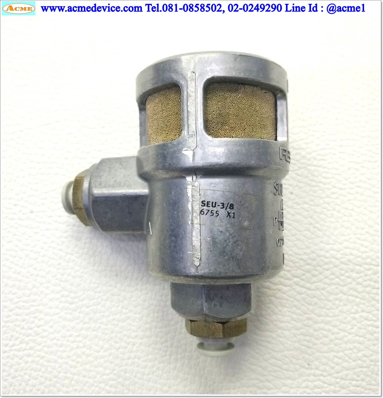 Quick Exhaust Valve Festo รุ่น SEU-3/8, 0.2-10 Bar