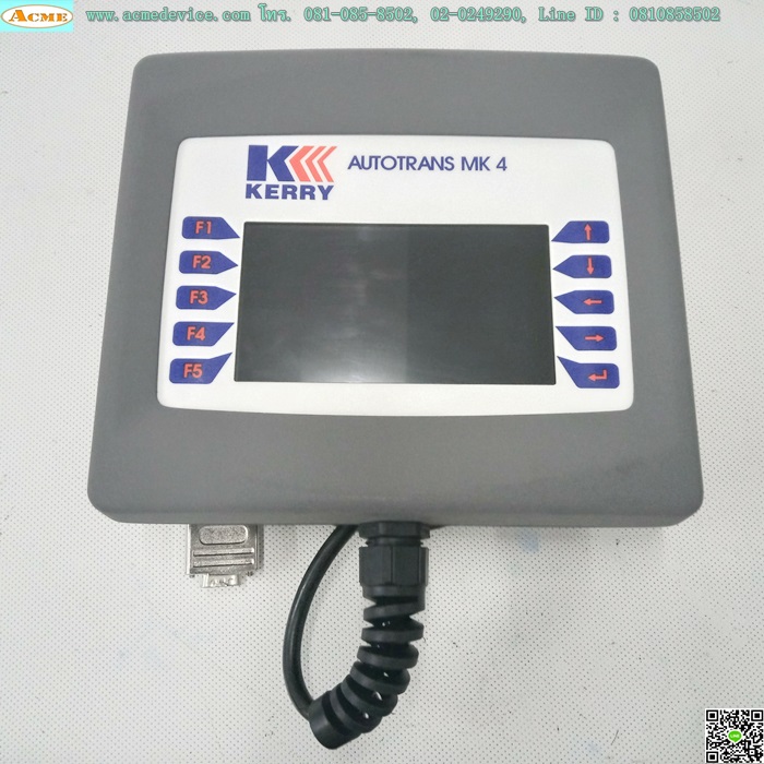 LCD Control Kerry Autotrans รุ่น MK 4, Ultrasonics Control, AUTOTRANS MK 4 (จอคอนโทรลเครื่องล้างอัลตร้าโซนิก)